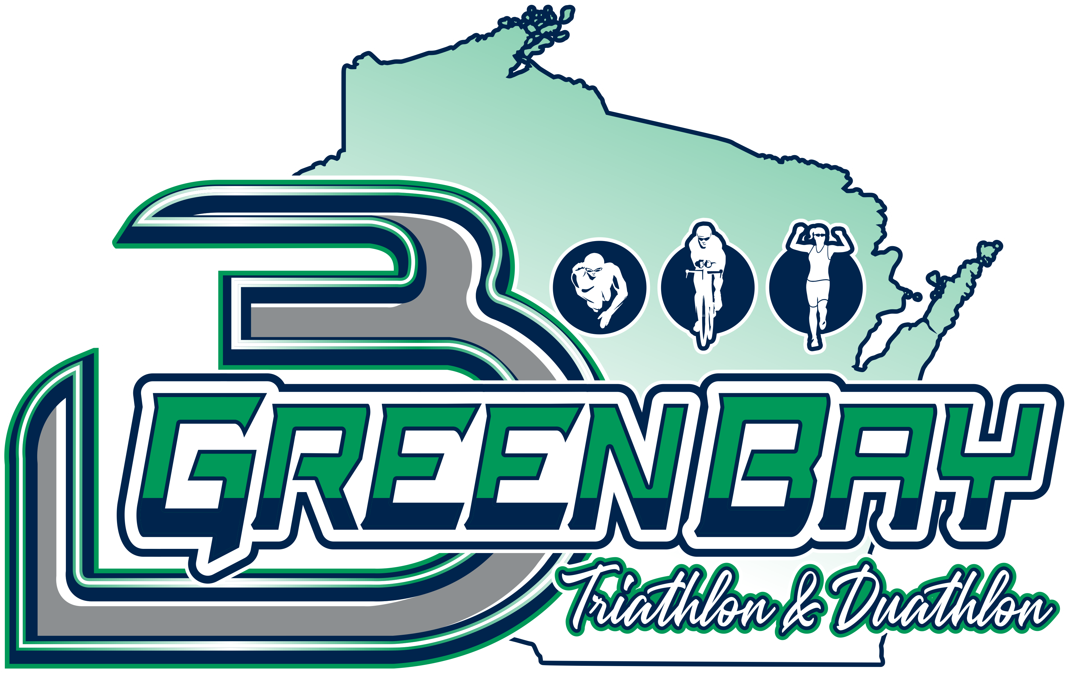 3-Disciplines-Green-Bay Green Bay Triathlons, Duathlon